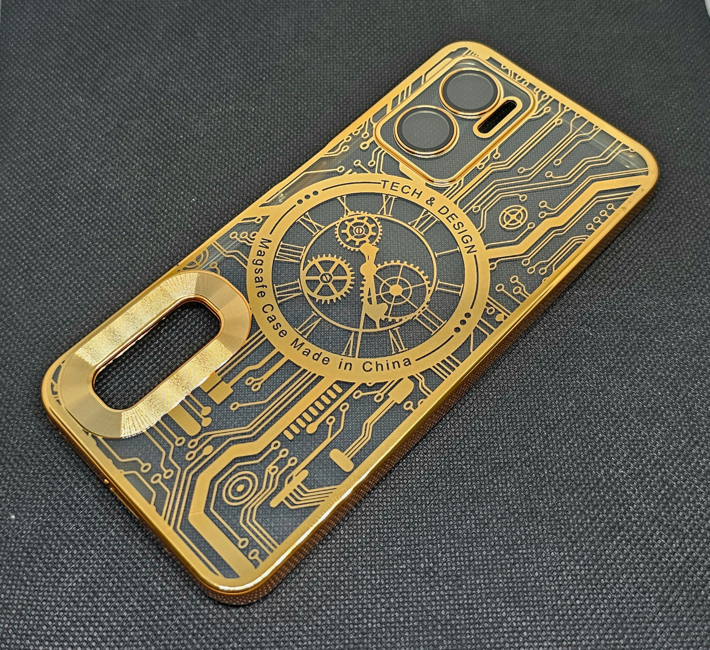 Mi 11 Prime (5G) Back Cover with CD Watch Machine Design