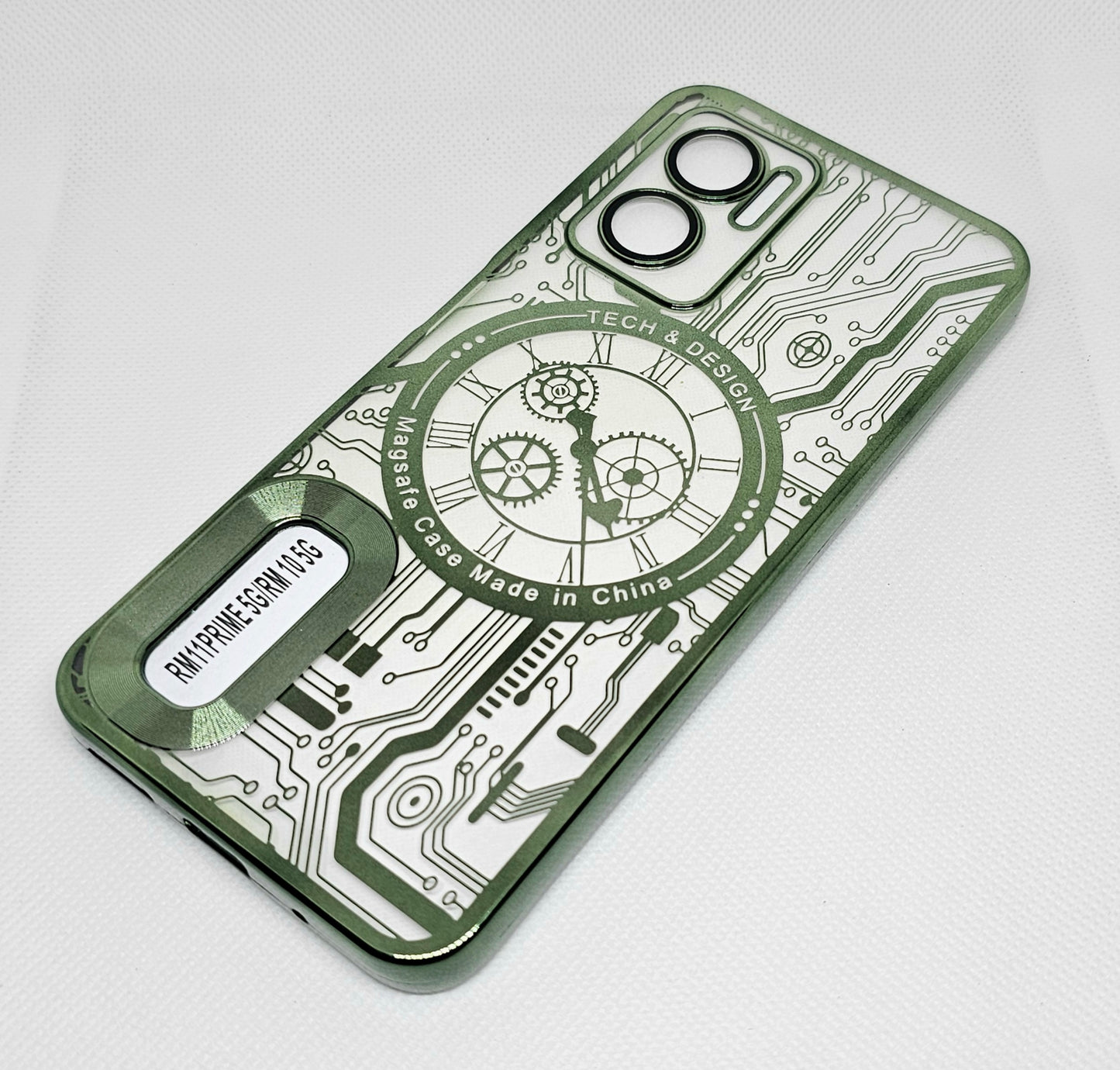 Mi 11 Prime (5G) Back Cover with CD Watch Machine Design