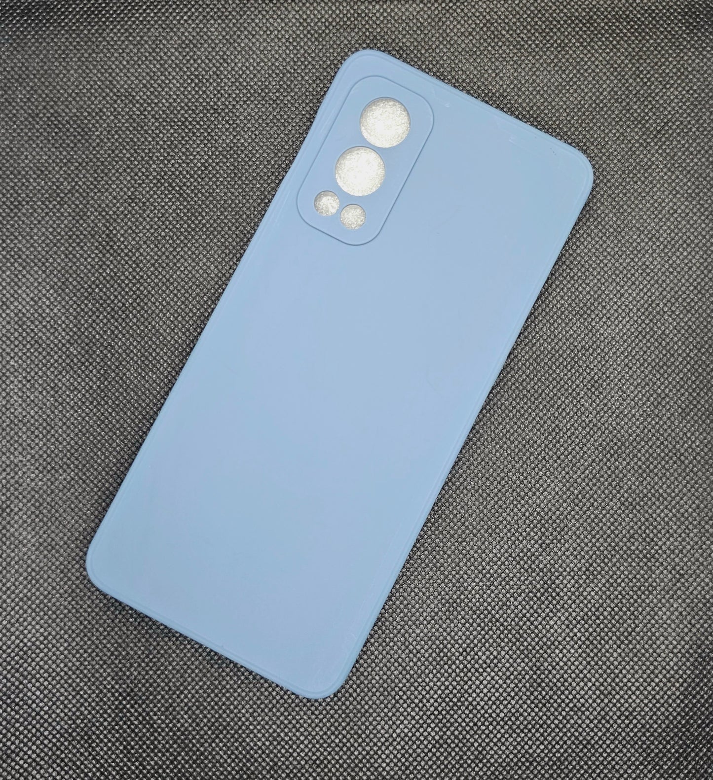 One Plus Nord 2 Back Cover (Silicone + Inner Side Cloth)