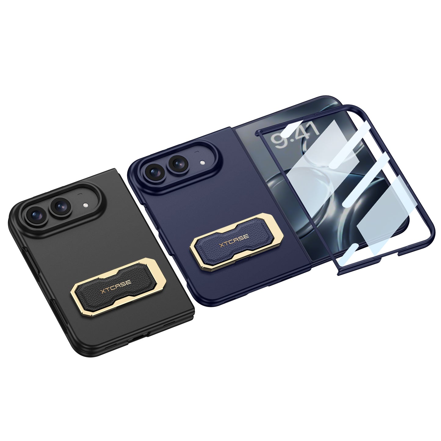 Apple Iphone Ultra-thin Fold Wristband, Rotating Stand, Foldable Case, Film Protector case (Exclusive)