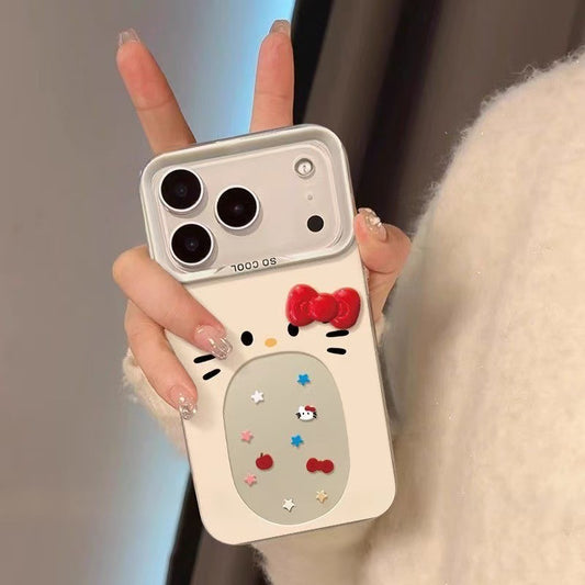 Apple iphone series Big mouth cat head suitable (Exclusive)