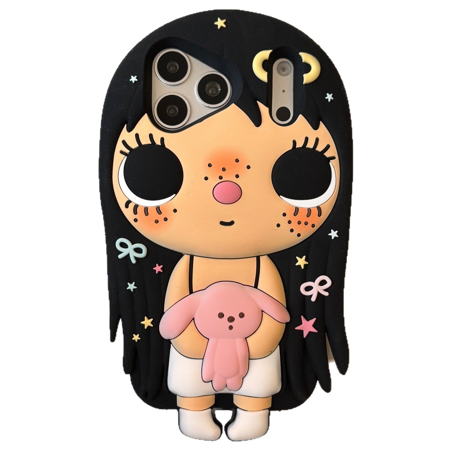 Apple iphone Girl Holding a Doll Case (Exclusive)