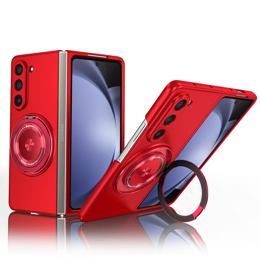 Samsung Fold & Flip Series Suitable Magnetic Rotating Stand Anti-Fall Phone Case (Exclusive)