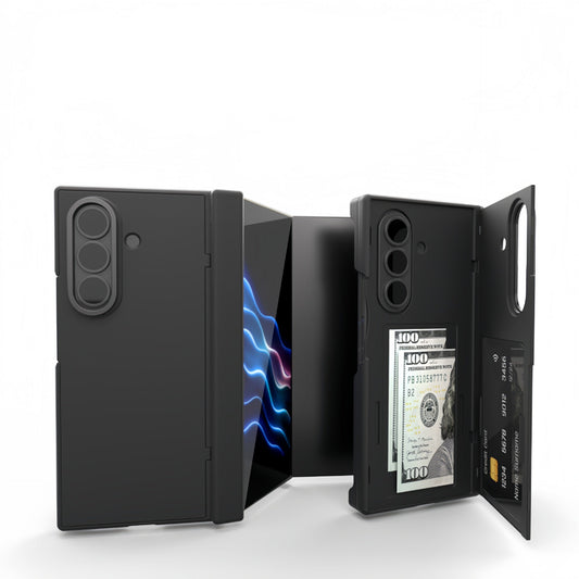 Samsung Trifold Vertical Stand Back Cover Protection case (Exclusive)