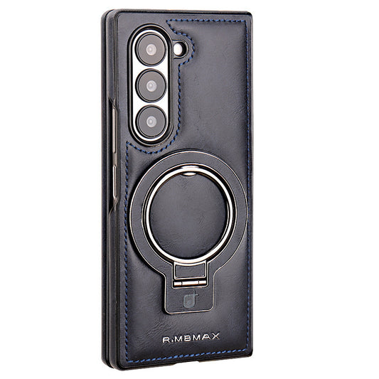 Samsung Fold series Racket Holder Galaxy Magnetic Creative Men's Leather Case (Exclusive)