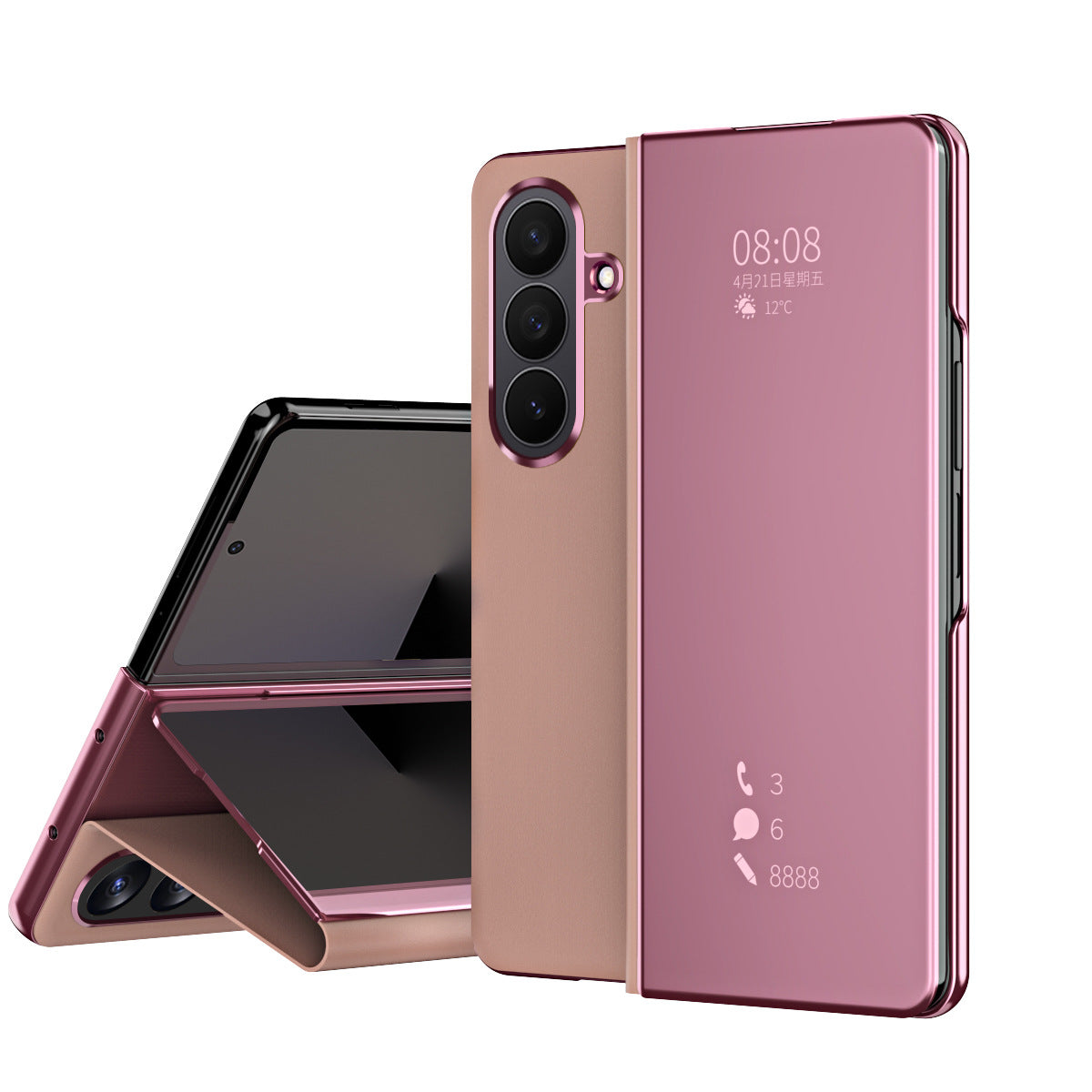 Samsusng Fold series Electroplated Mirror Phone Case (Exclusive)