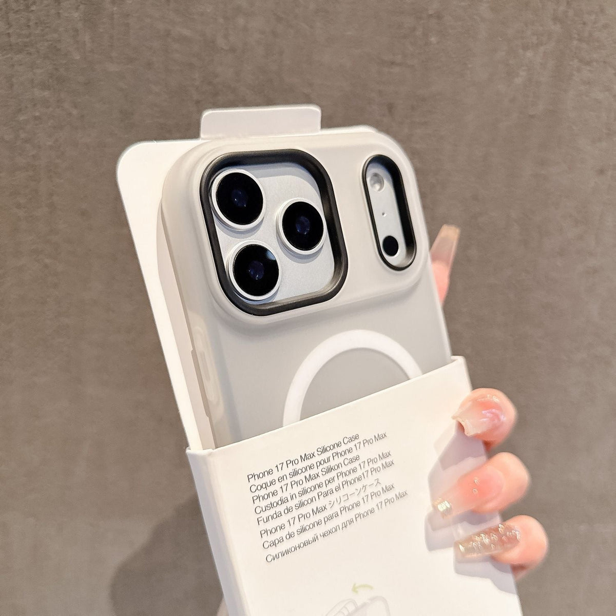 Apple iphone Series Magnetic Frosted Jelly Two-In-One Anti-Fall Case (Exclusive)