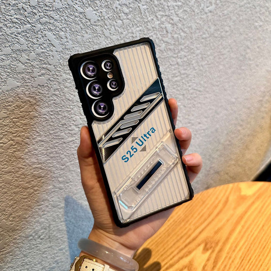 Samsung Ultra series Transparent kick stand cover (Exclusive)