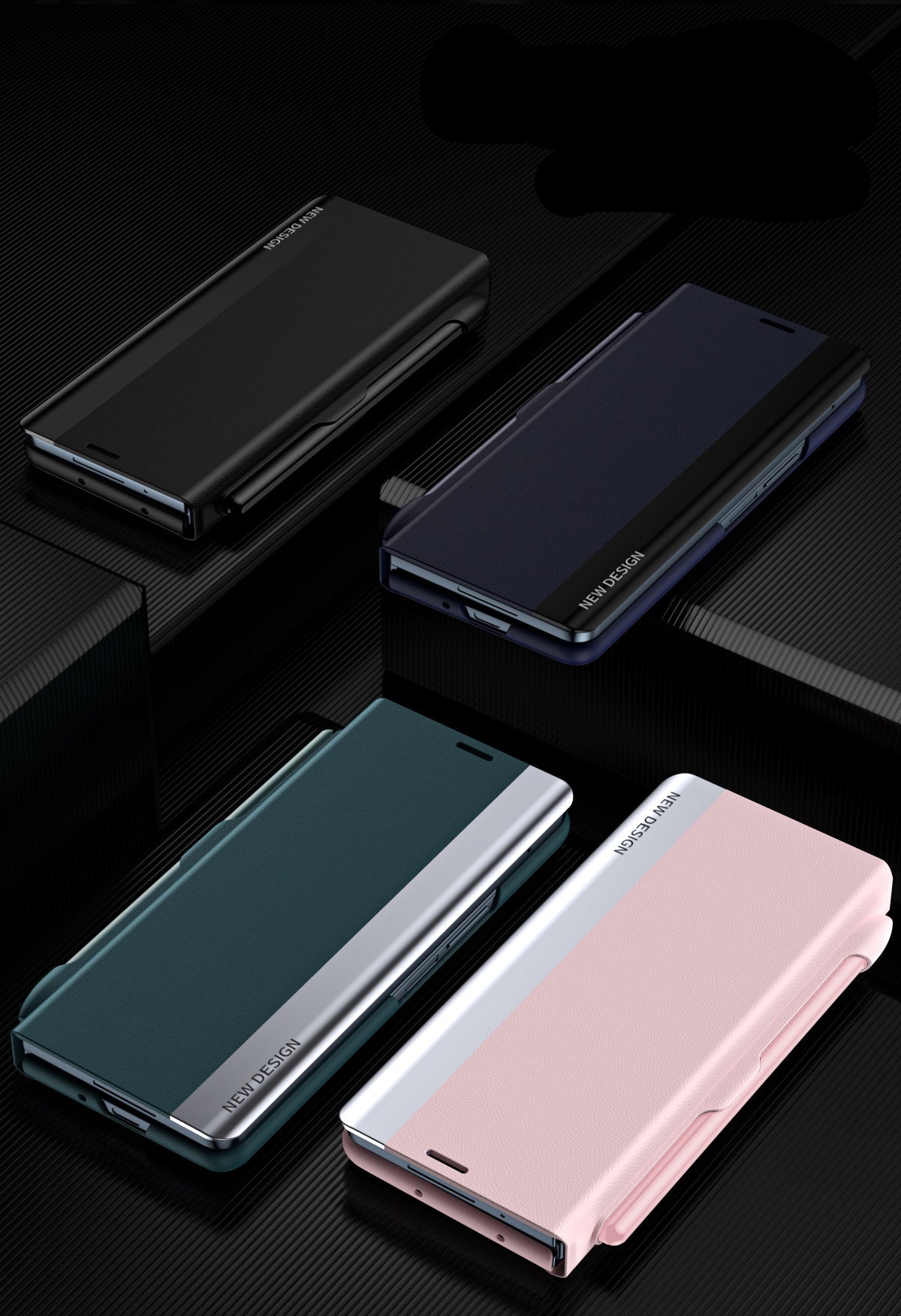 Samsung Z Trifold Cover Leather Case, Spen Pen Protective Case (Exclusive)