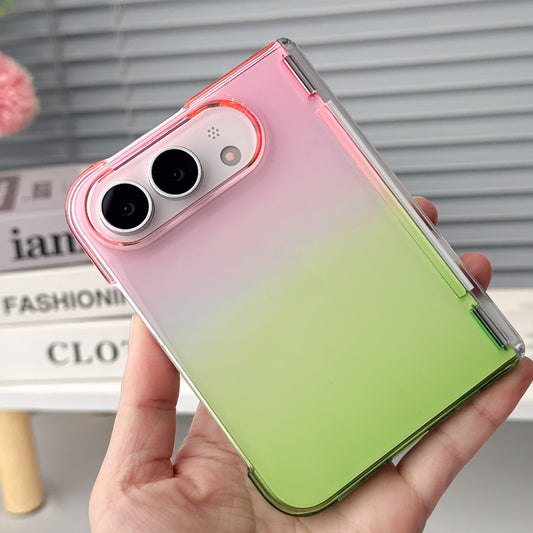 Apple iPhone Ultra fold phone case, gradient magnetic stand case (Exclusive)