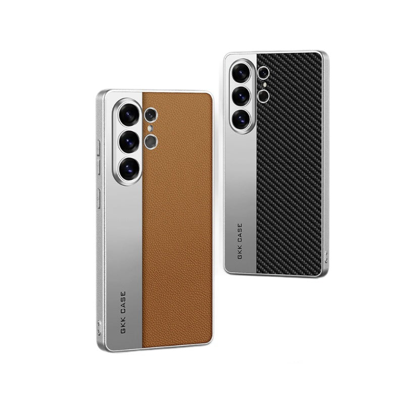 Samsung Electroplated Phone Case with Skin Texture Case (Exclusive)