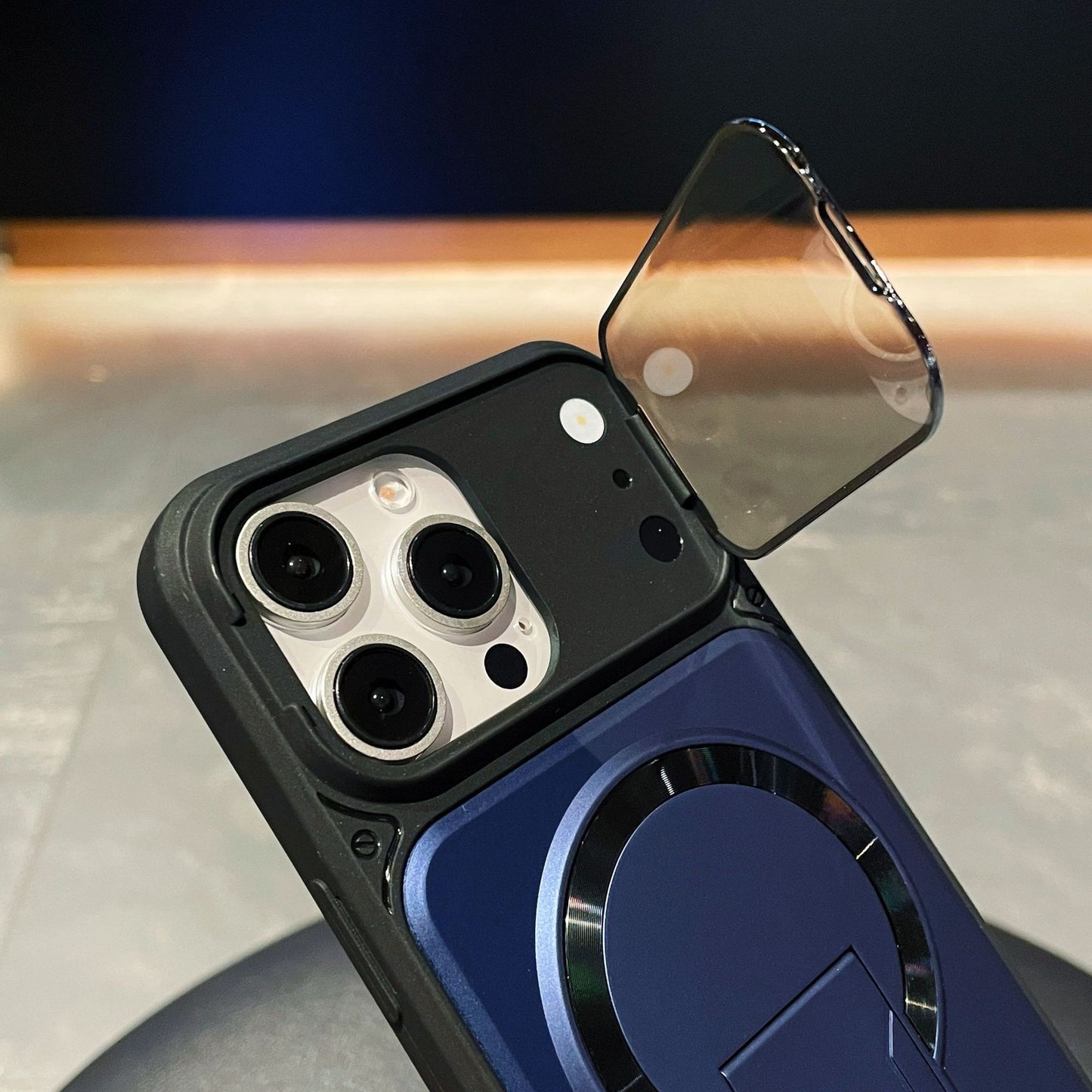 Apple Iphone Camera protection Magnetic Stand Phone Case (Exclusive)