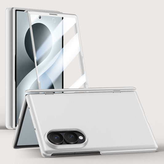 Samsung Fold folding screen full-coverage wide screen HD & Privacy glass case (Exclusive)