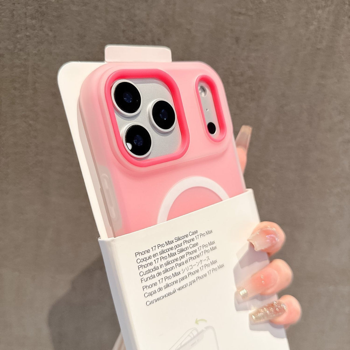 Apple iphone Series Magnetic Frosted Jelly Two-In-One Anti-Fall Case (Exclusive)