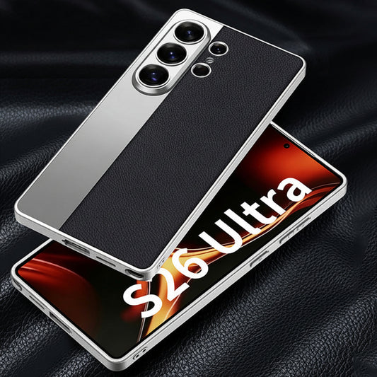 Samsung Electroplated Phone Case with Skin Texture Case (Exclusive)
