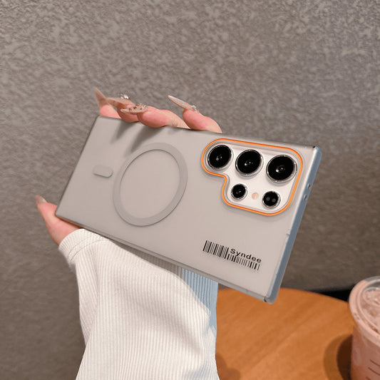 Samsung Ultra Series Soft Yarn Magnetic Absorption Suitable Semi- Trans Case