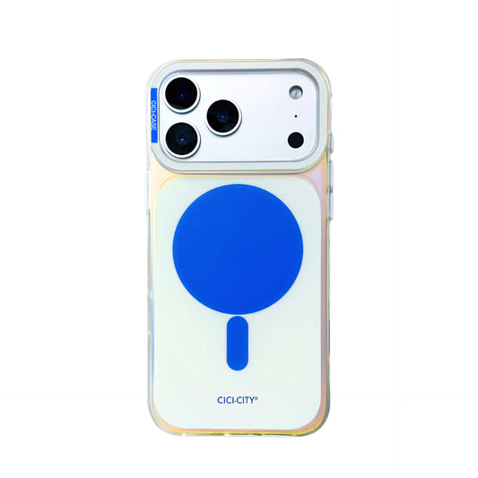 Apple Iphone Macaron High-End Laser Pure Magnetic Suction Holder Case (Exclusive)