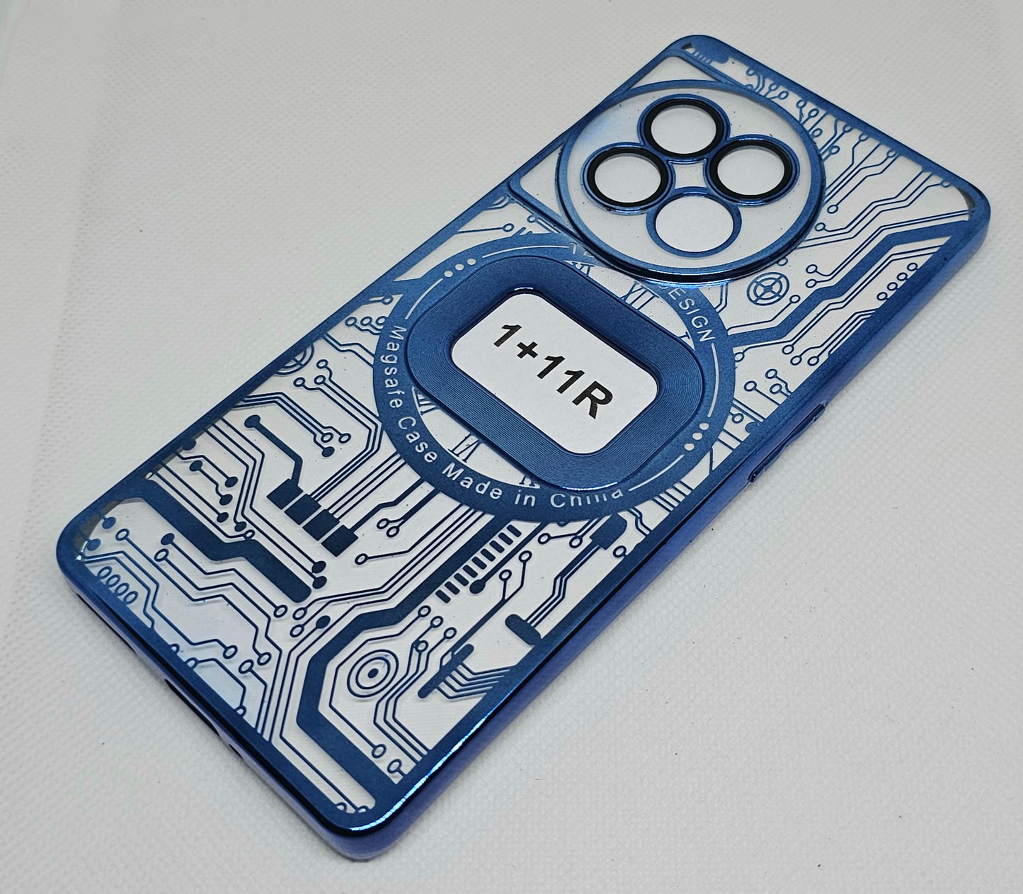 One Plus 11R Back Cover with CD Watch Machine Design