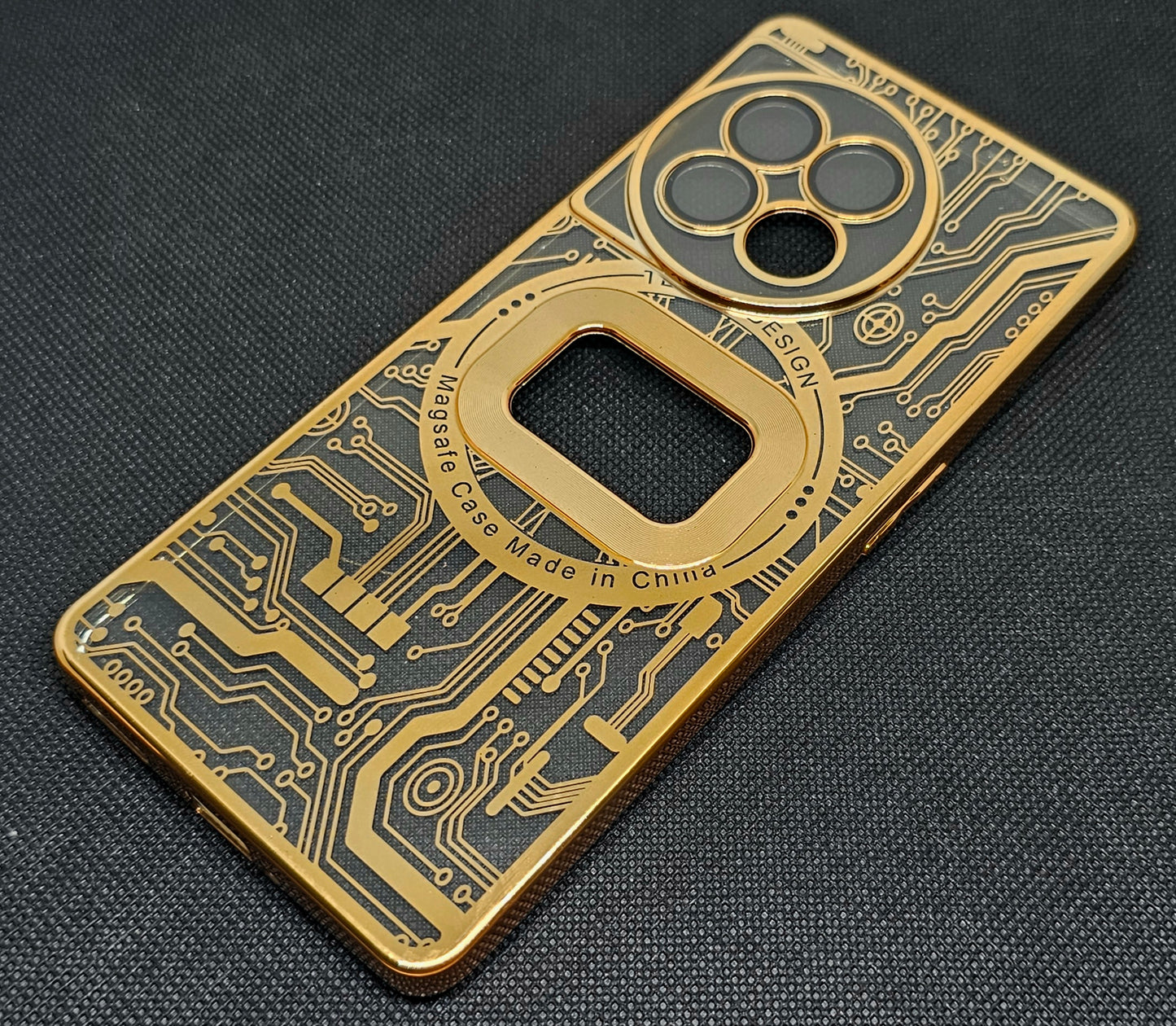 One Plus 11R Back Cover with CD Watch Machine Design