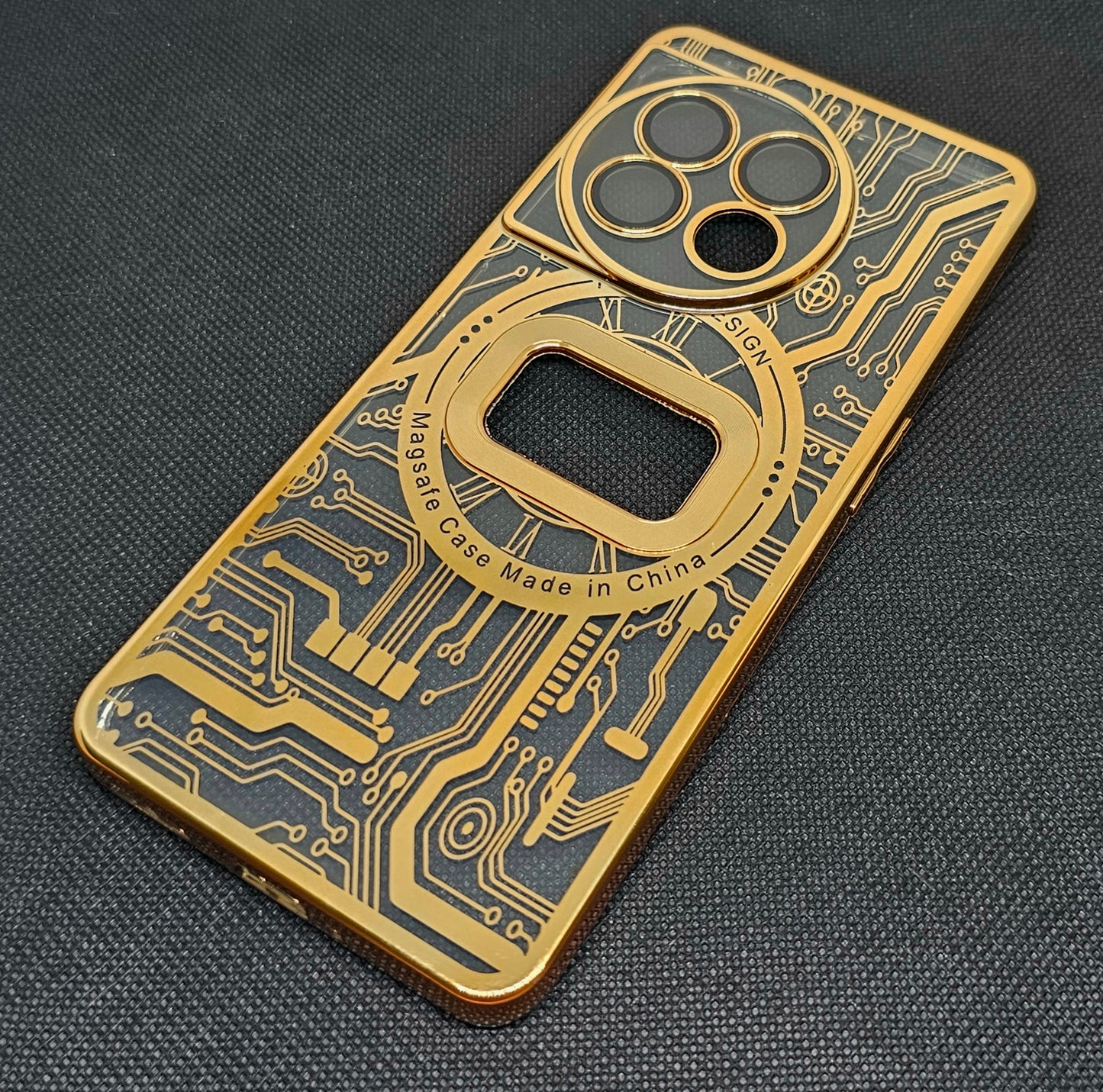One Plus 11 Back Cover with CD Watch Machine Design