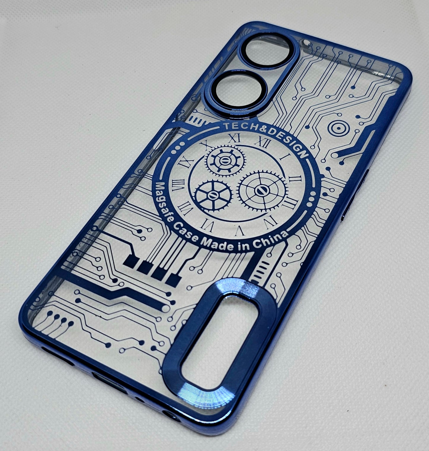 Oppo F23 (5G) Back Cover with CD Watch Machine Design