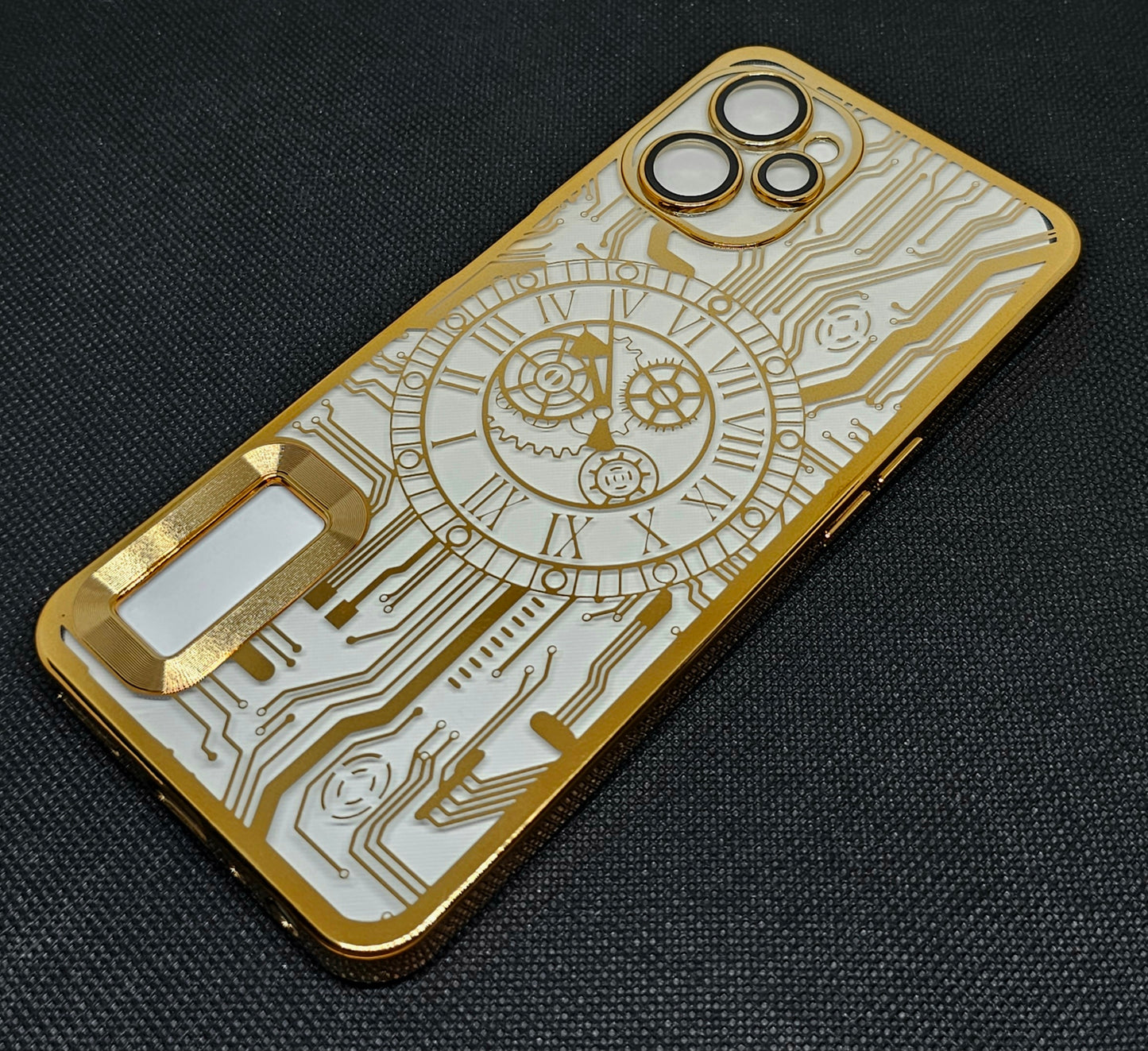 Realme 10 (5G) Back Cover with CD Watch Machine Design
