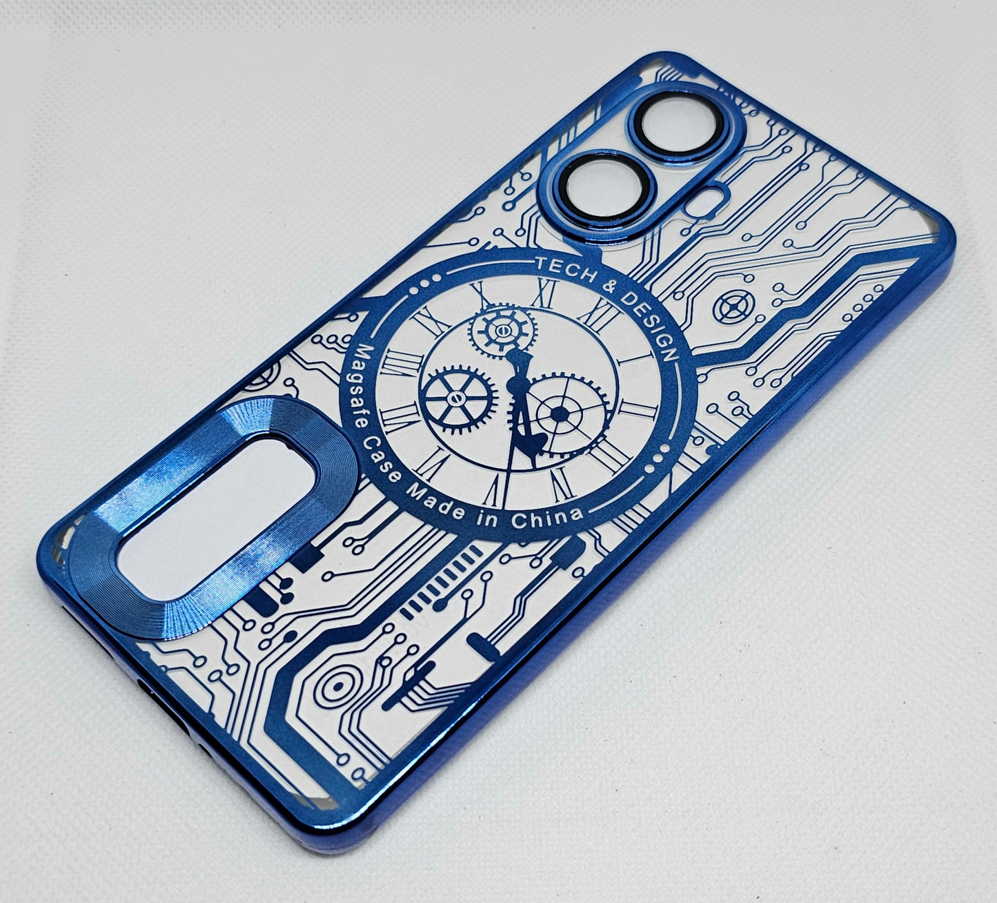 Realme 10 Pro + Back Cover with CD Watch Machine Design