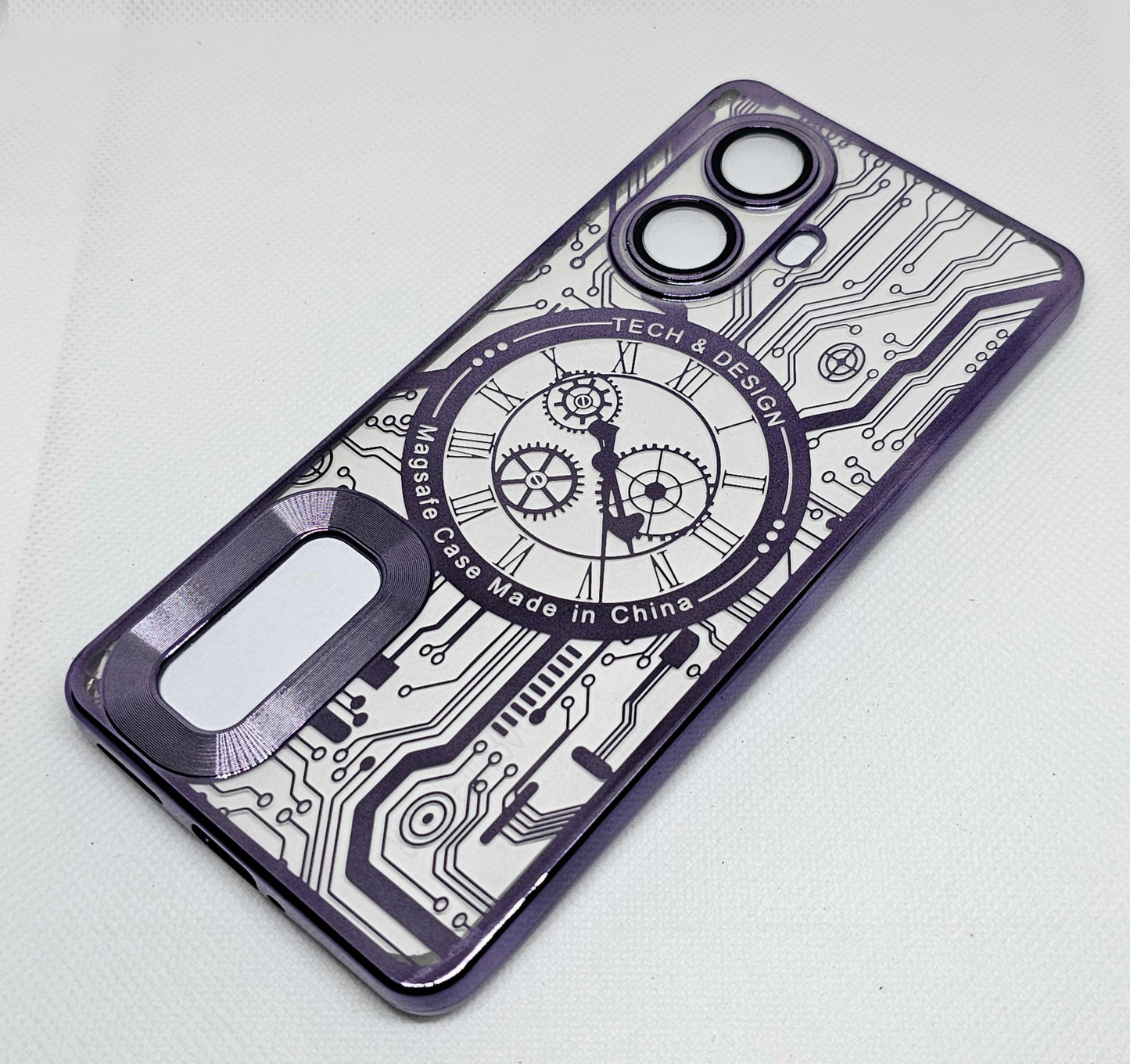 Realme 10 Pro + Back Cover with CD Watch Machine Design
