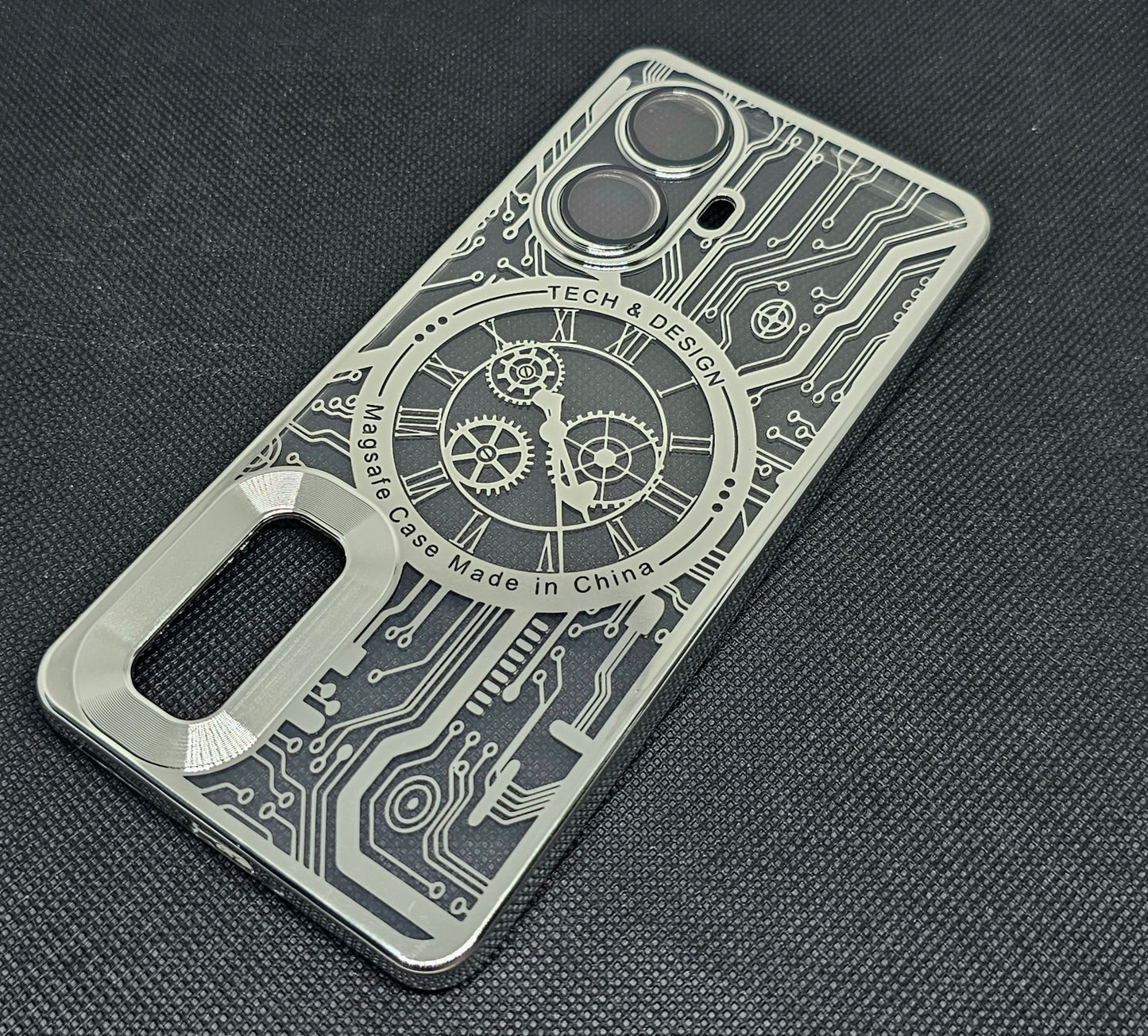 Realme 10 Pro + Back Cover with CD Watch Machine Design