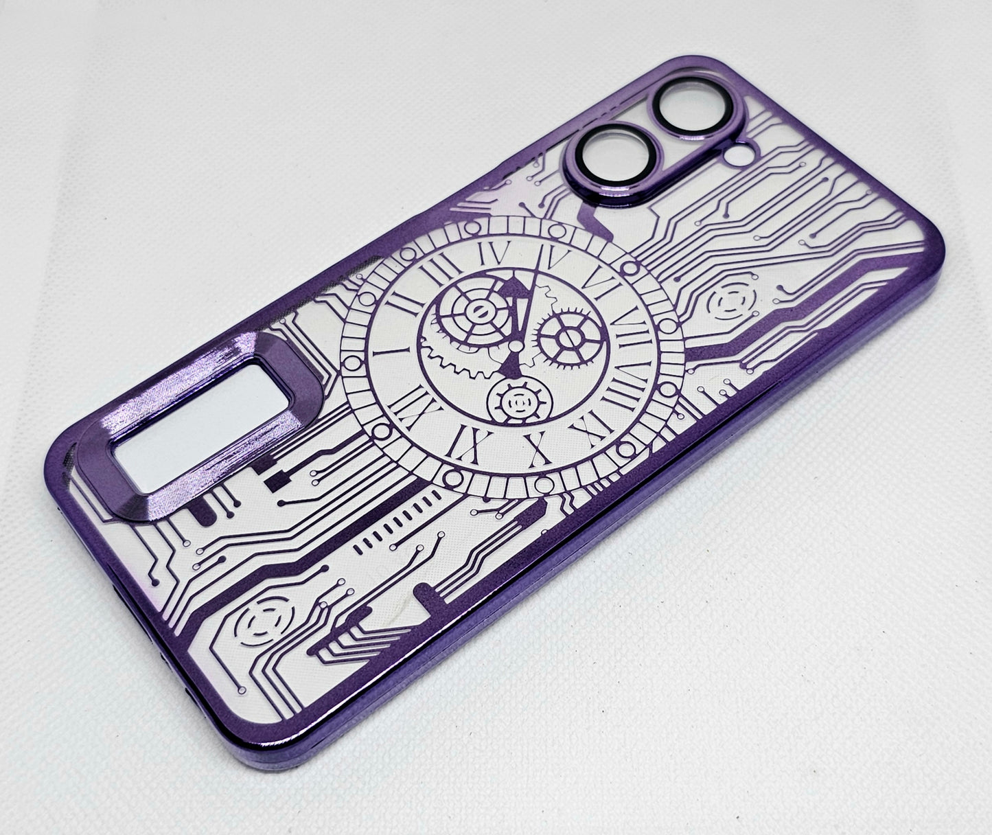 Realme 10 (4G) Back Cover with CD Watch Machine Design soft