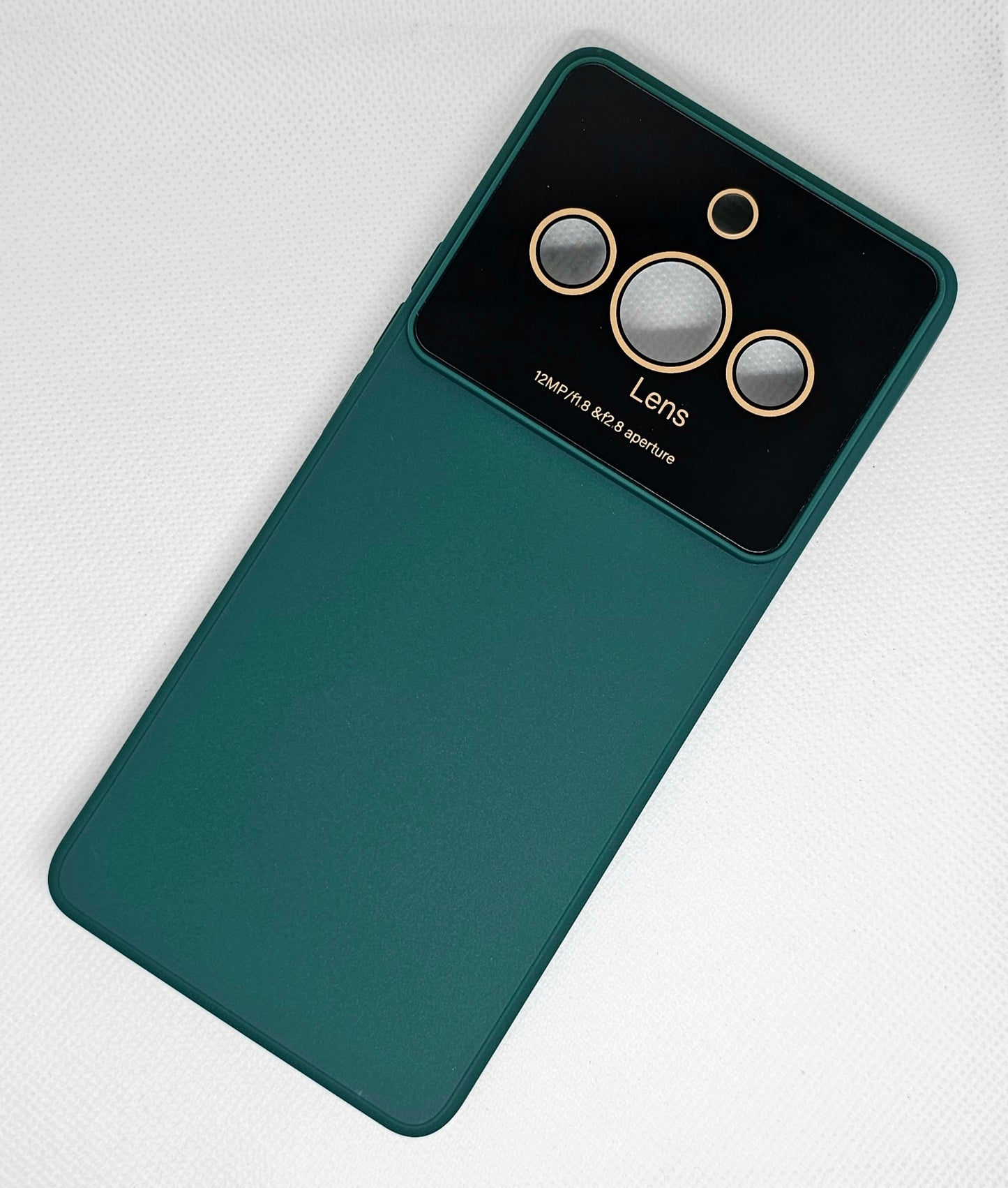 Realme 11 pro/ 11 Pro Plus Silicone Back Cover with Protective Lens
