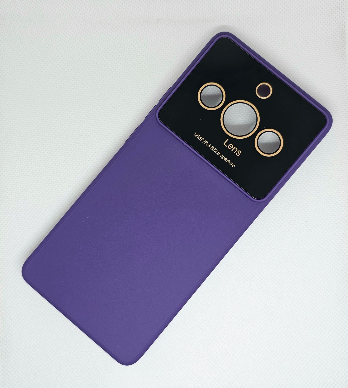 Realme 11 pro/ 11 Pro Plus Silicone Back Cover with Protective Lens