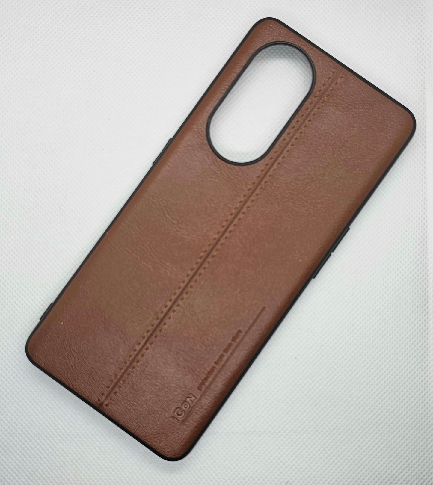 Luxurious Leather Oppo Reno 8T Mobile Back Cover