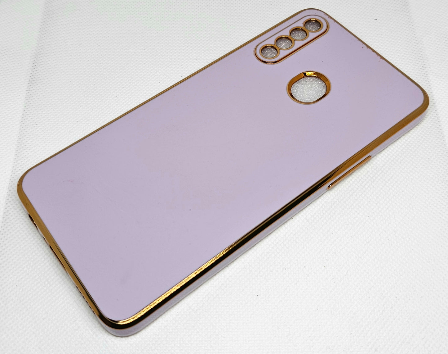 Samsung A20S 6D Chrome Back Cover