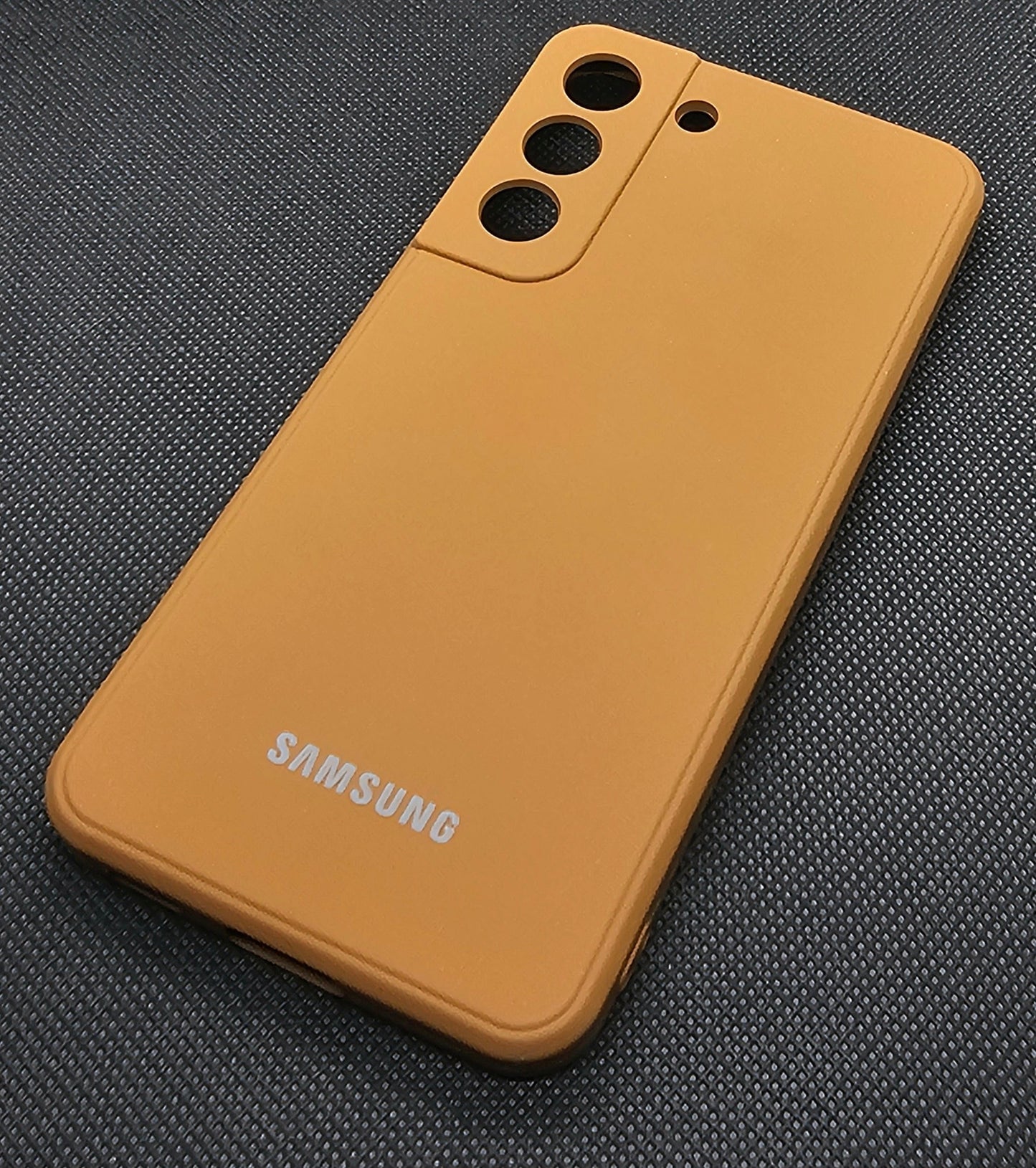 Samsung Galaxy S22 Mobile Back Cover (Silicone + Inner Side Cloth)