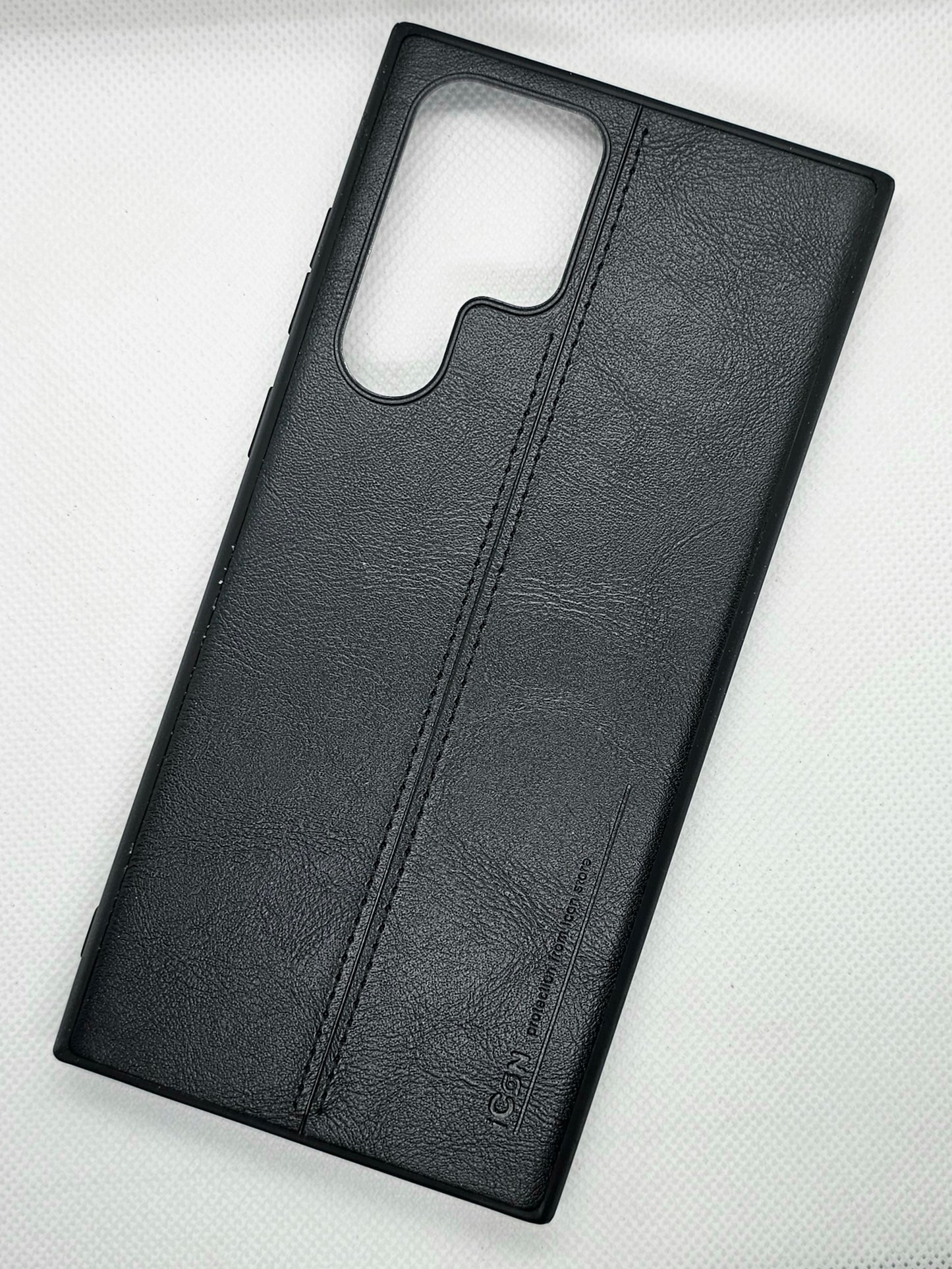 Luxurious Leather Samsung S22 Ultra Mobile Back Cover
