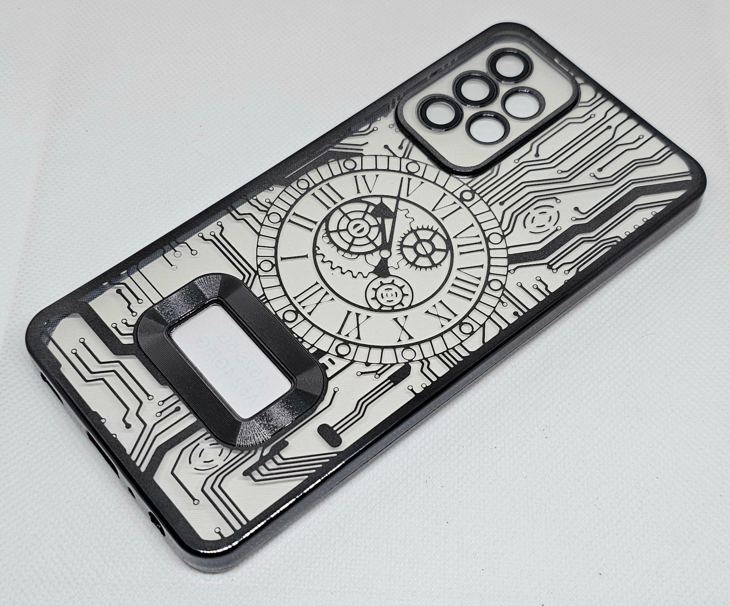 Samsung A52 Back Cover with CD Watch Machine Design