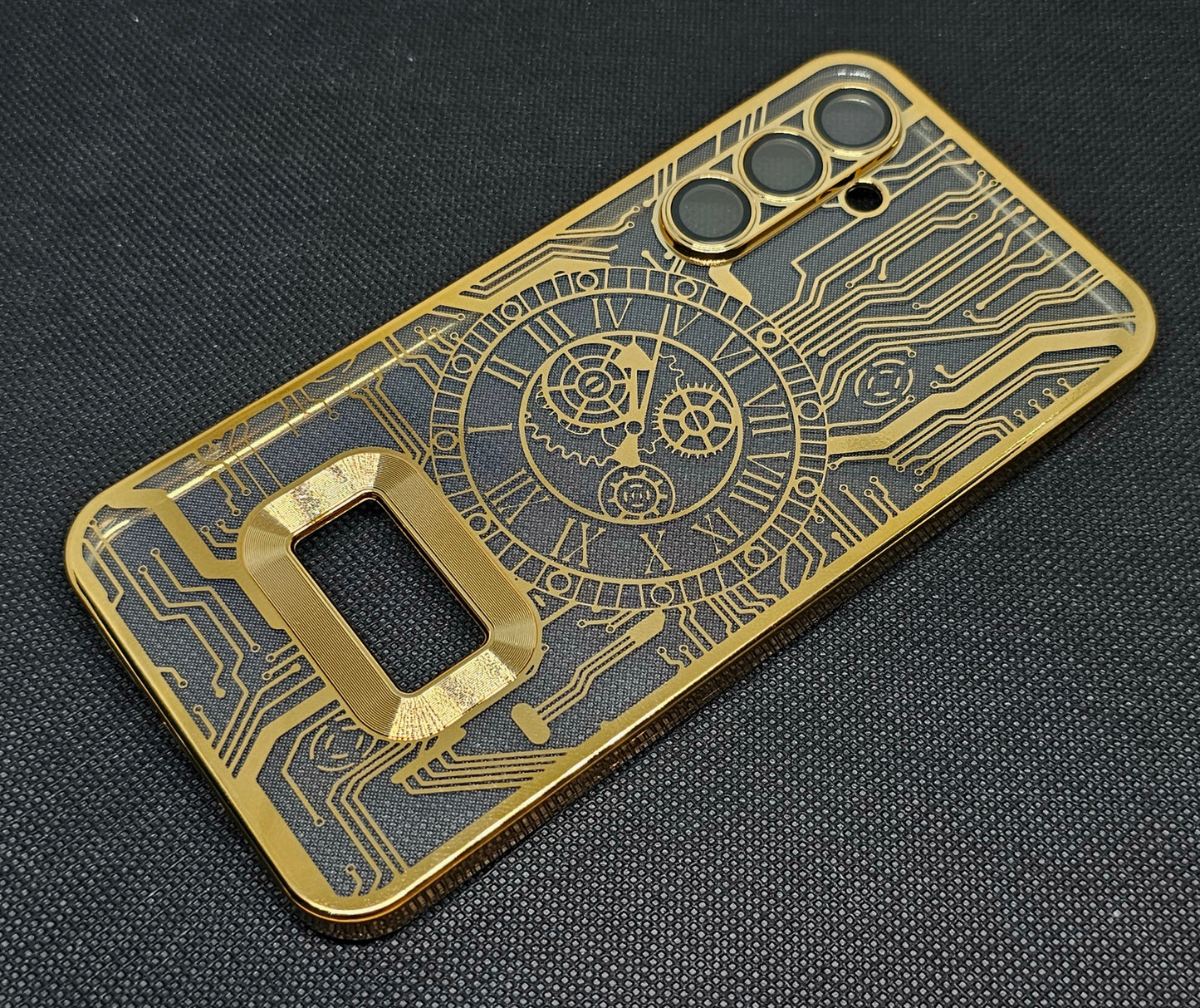 Samsung A54 (5G) Back Cover with CD Watch Machine Design