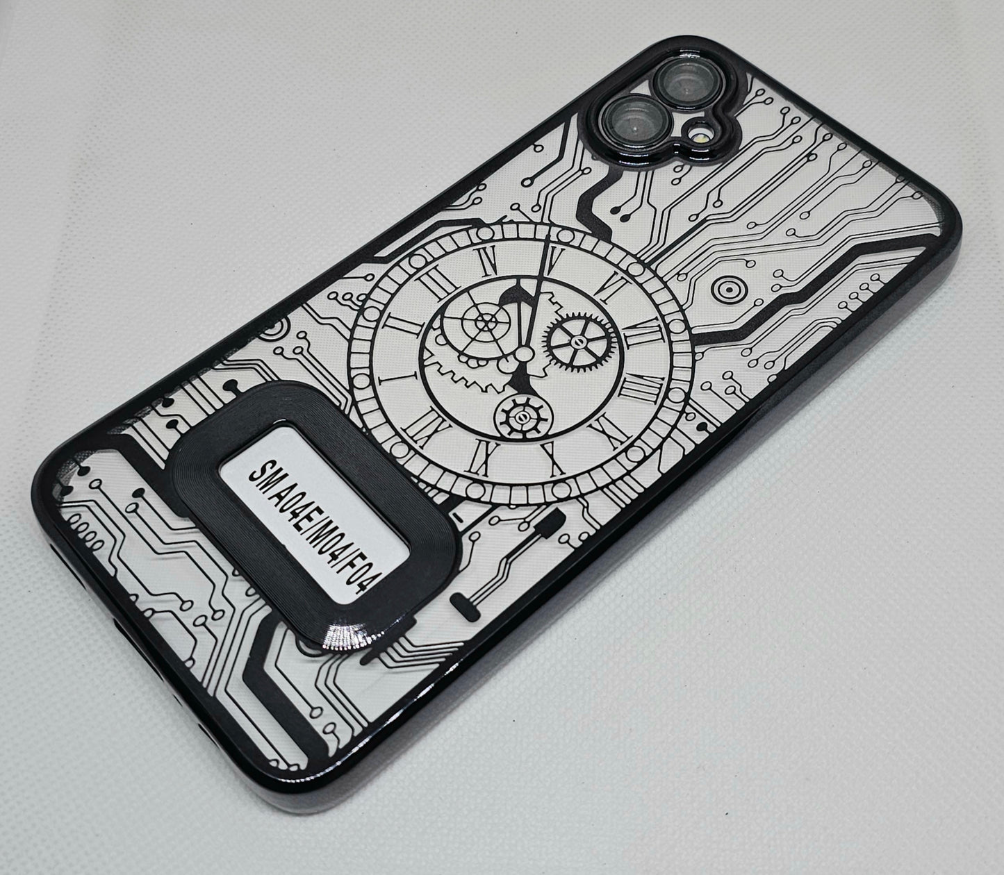 Samsung A04 E Mobile CD Watch Machine Design Back Cover