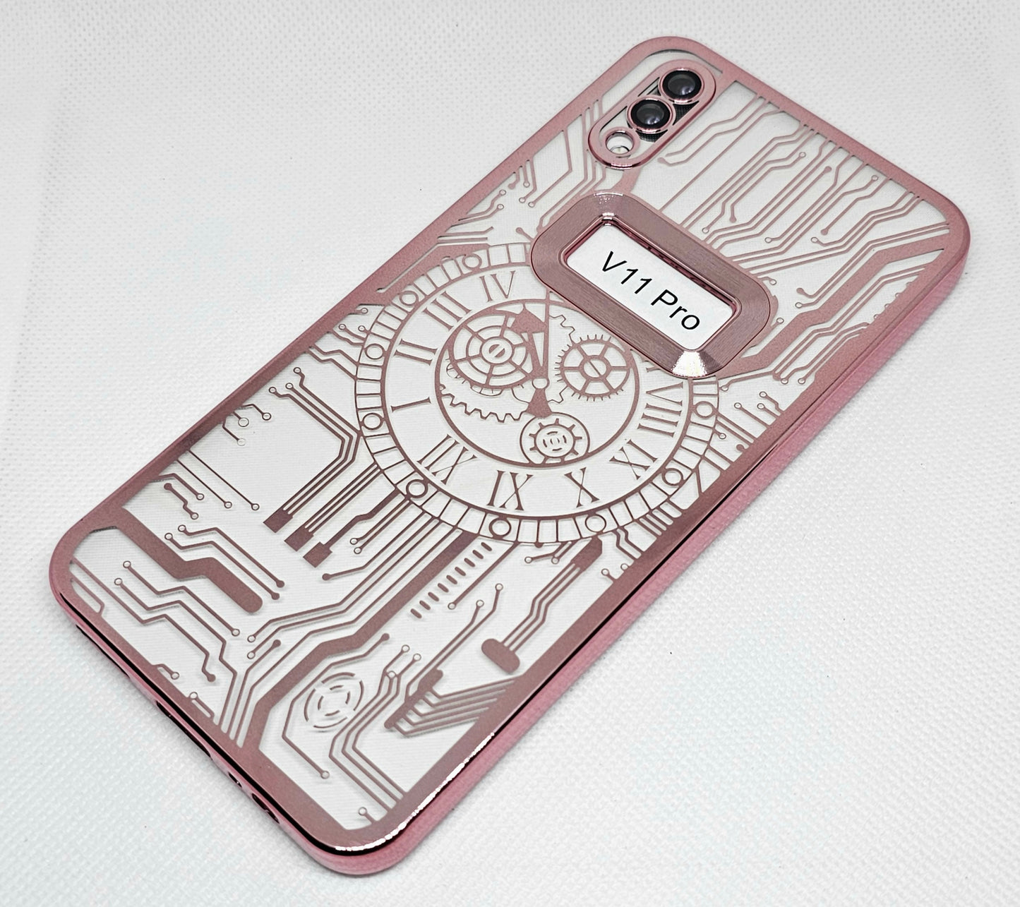 Vivo V11 Pro Back Cover with CD Watch Machine Design soft