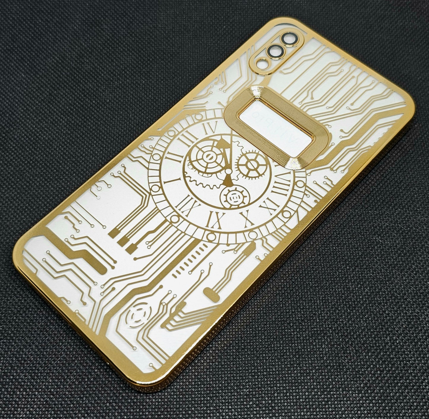 Vivo V11 Pro Back Cover with CD Watch Machine Design soft