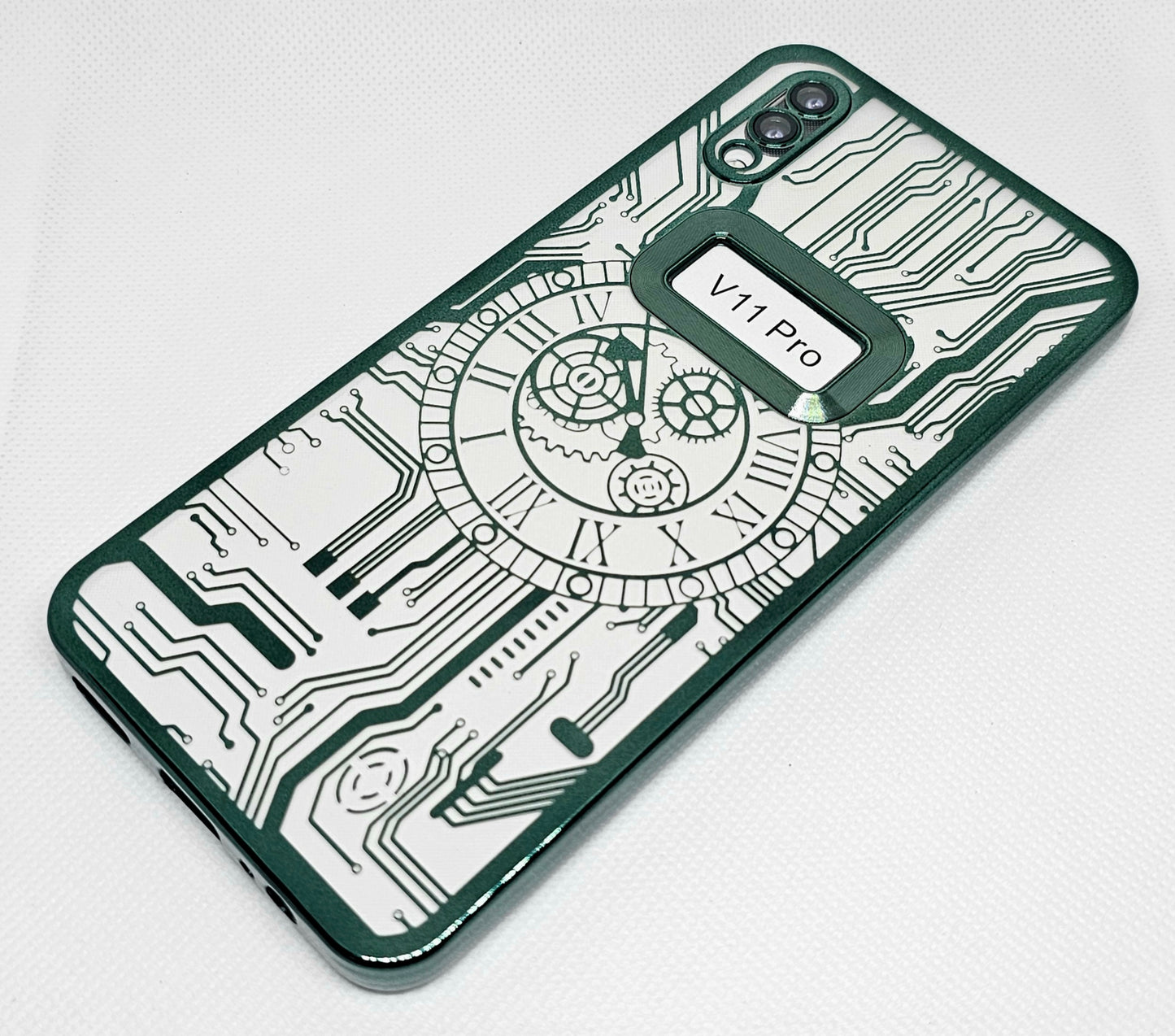 Vivo V11 Pro Back Cover with CD Watch Machine Design soft