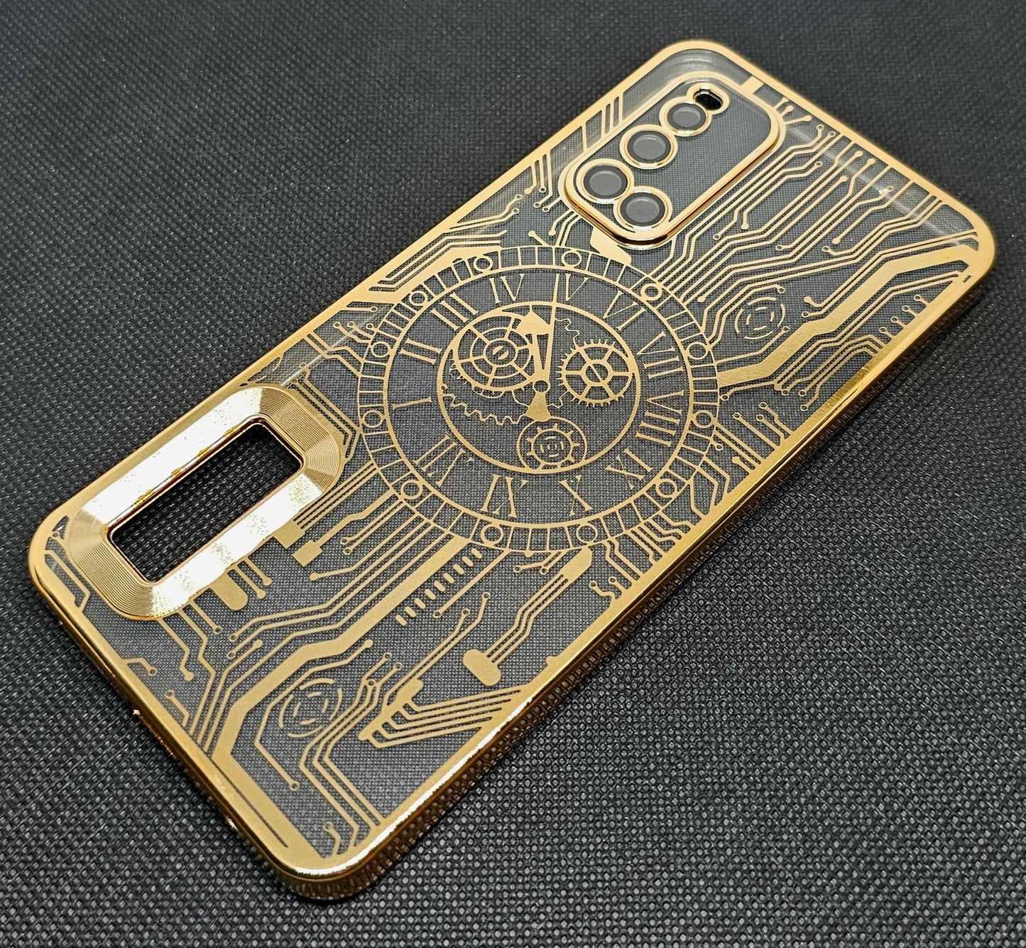 Vivo V19 (2020) Back Cover with CD Watch Machine Design