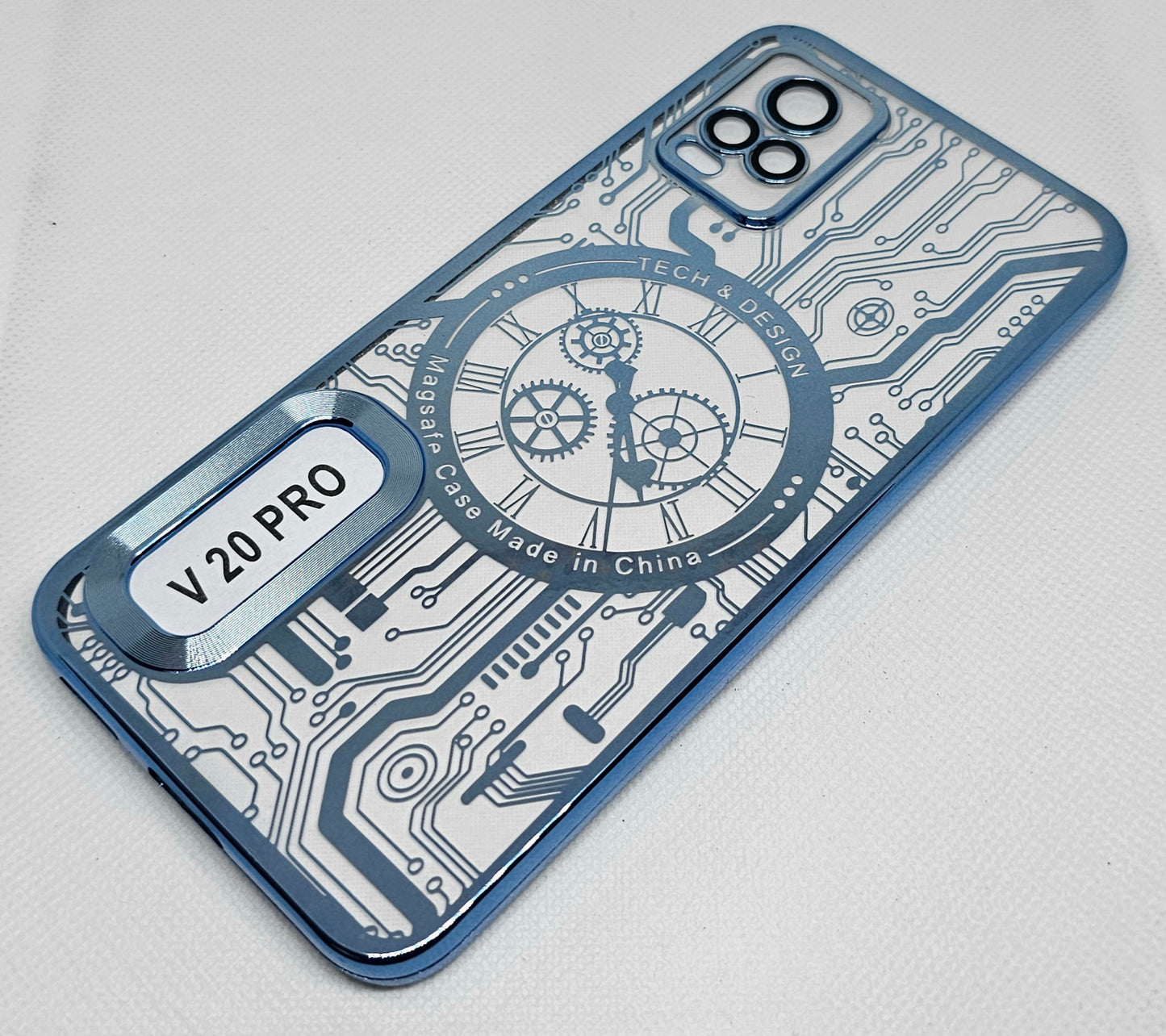 Vivo V20 Pro Mobile CD Watch Machine Design Back Cover