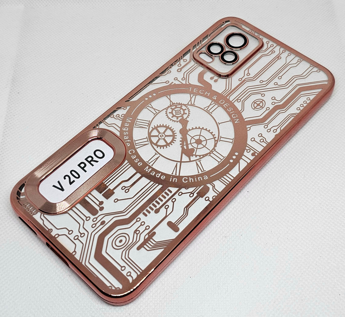 Vivo V20 Pro Mobile CD Watch Machine Design Back Cover
