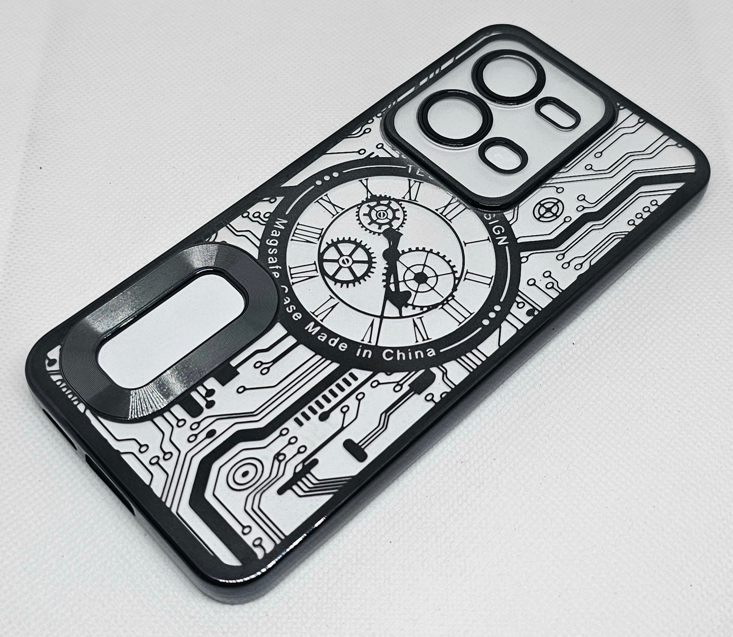 Vivo V25 Mobile CD Watch Machine Design Back Cover