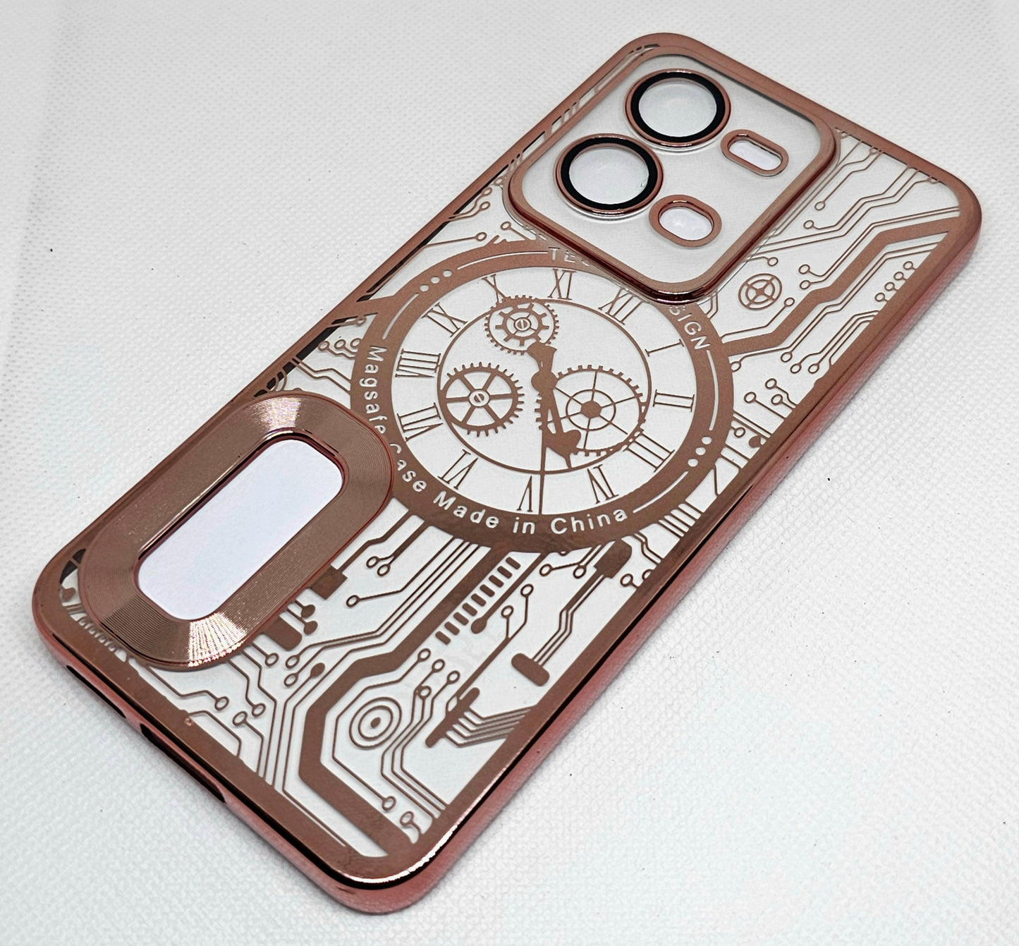 Vivo V25 Mobile CD Watch Machine Design Back Cover