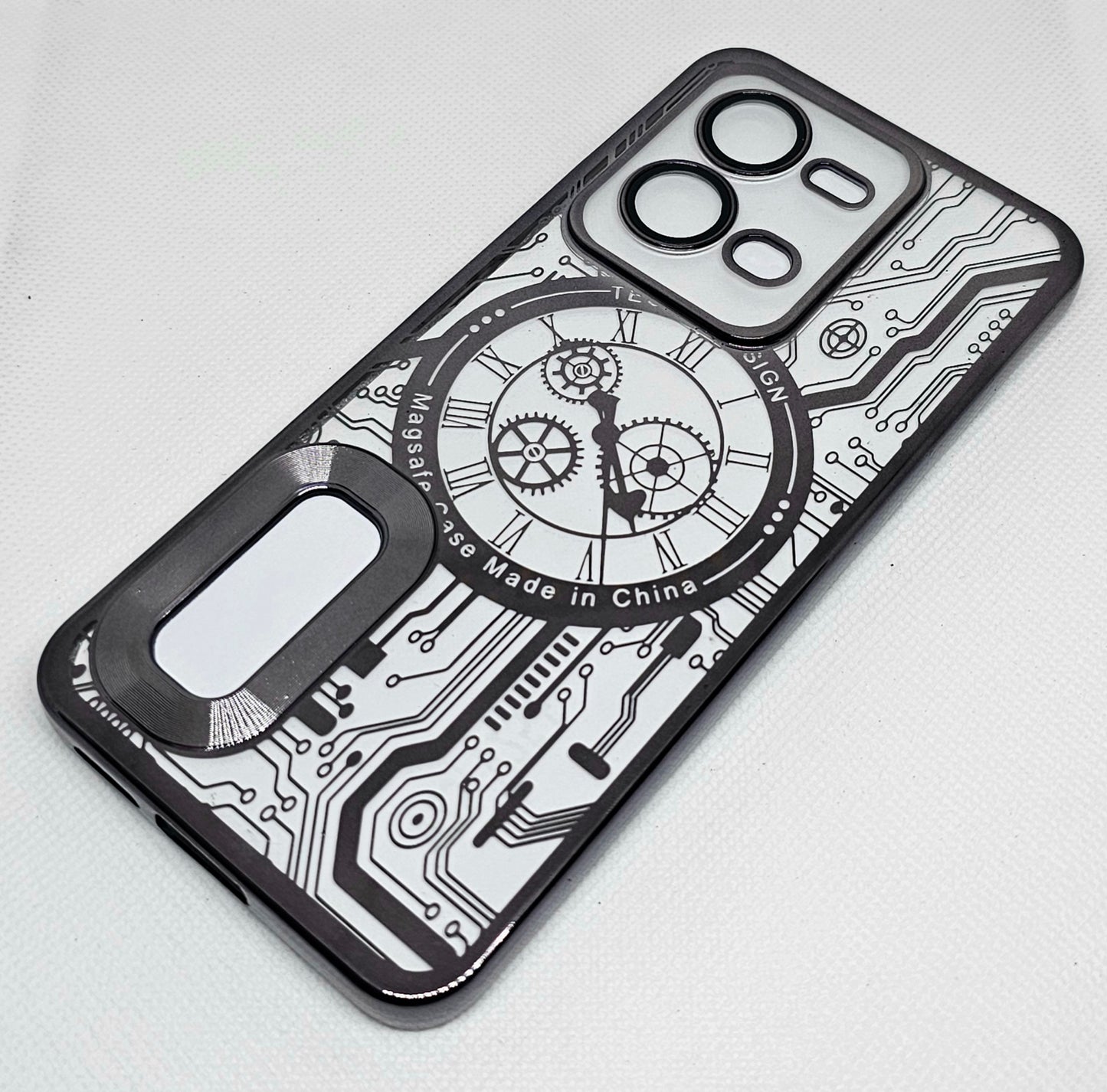 Vivo V25 Mobile CD Watch Machine Design Back Cover