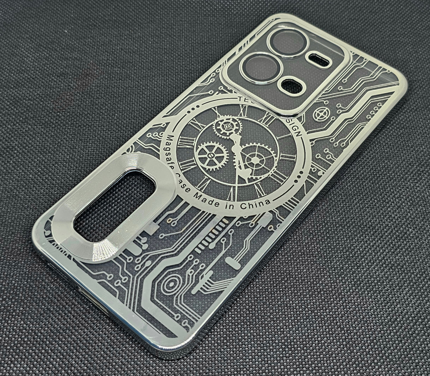 Vivo V25 Mobile CD Watch Machine Design Back Cover