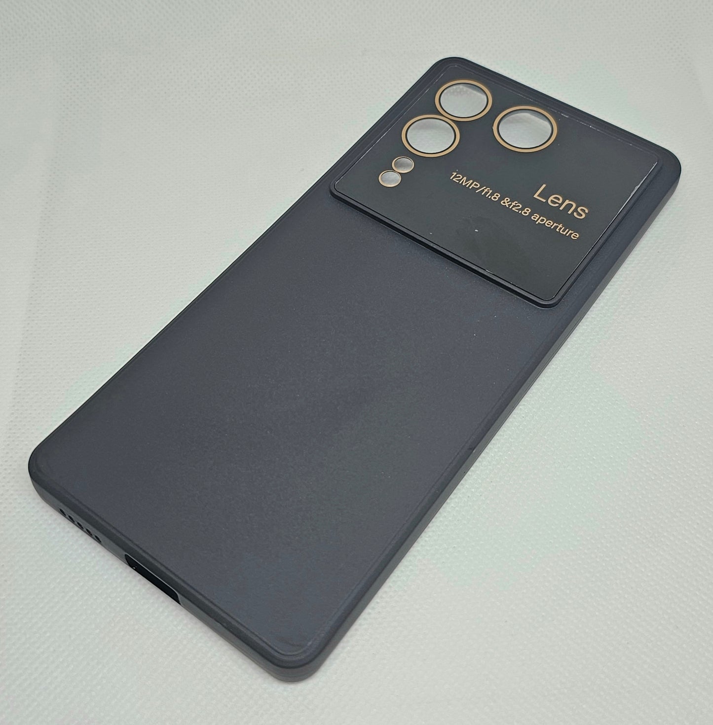 Vivo V27(5G) / V27 Pro Silicone Back Cover with Protective Lens